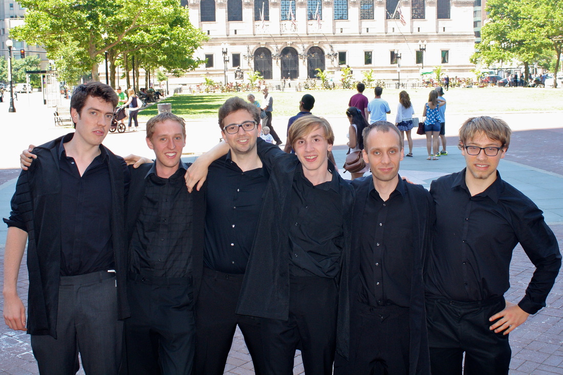 Members of the Choir of Somerville College in Boston